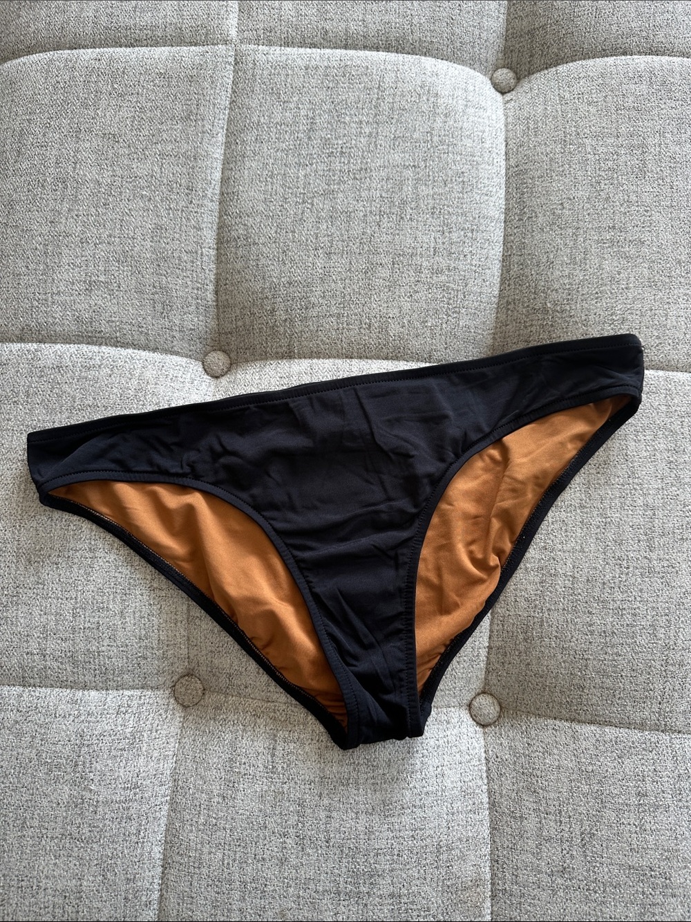 Black & Brown Reversible Women's Bikini Bottom